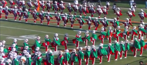 The Incomparable Marching 100 :: In All the World, There's Only One!